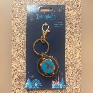 2024 Disney Parks Walt Disney World 4 Parks Spinner Keychain Bag Charm Epcot2024
